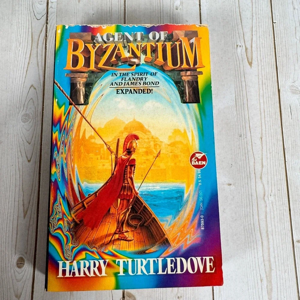 Agent of Byzantium Harry Turtledove 1994 Expanded Edition Baen Science Fiction